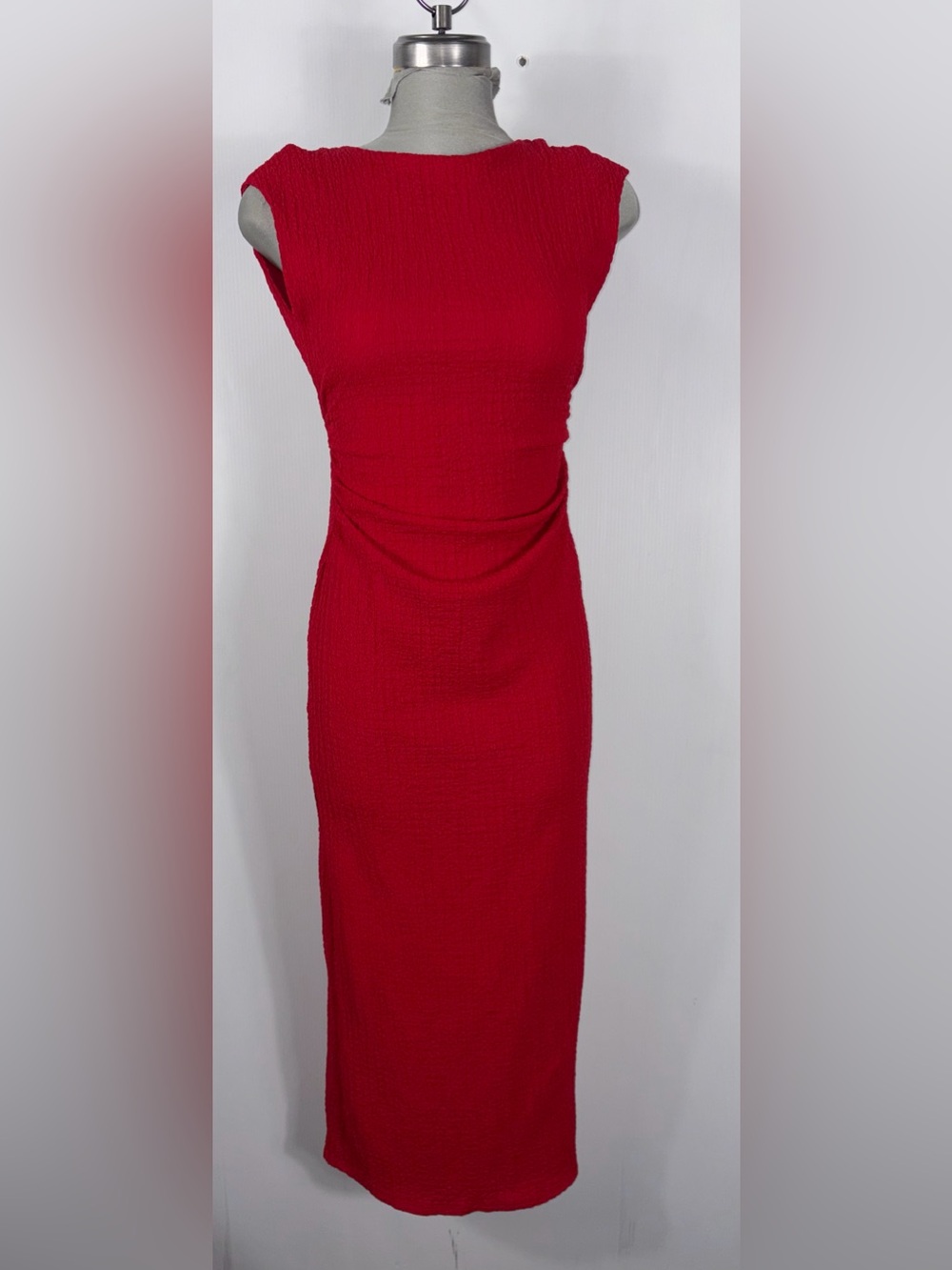 BNWT See You Monday red sleeveless dress size M